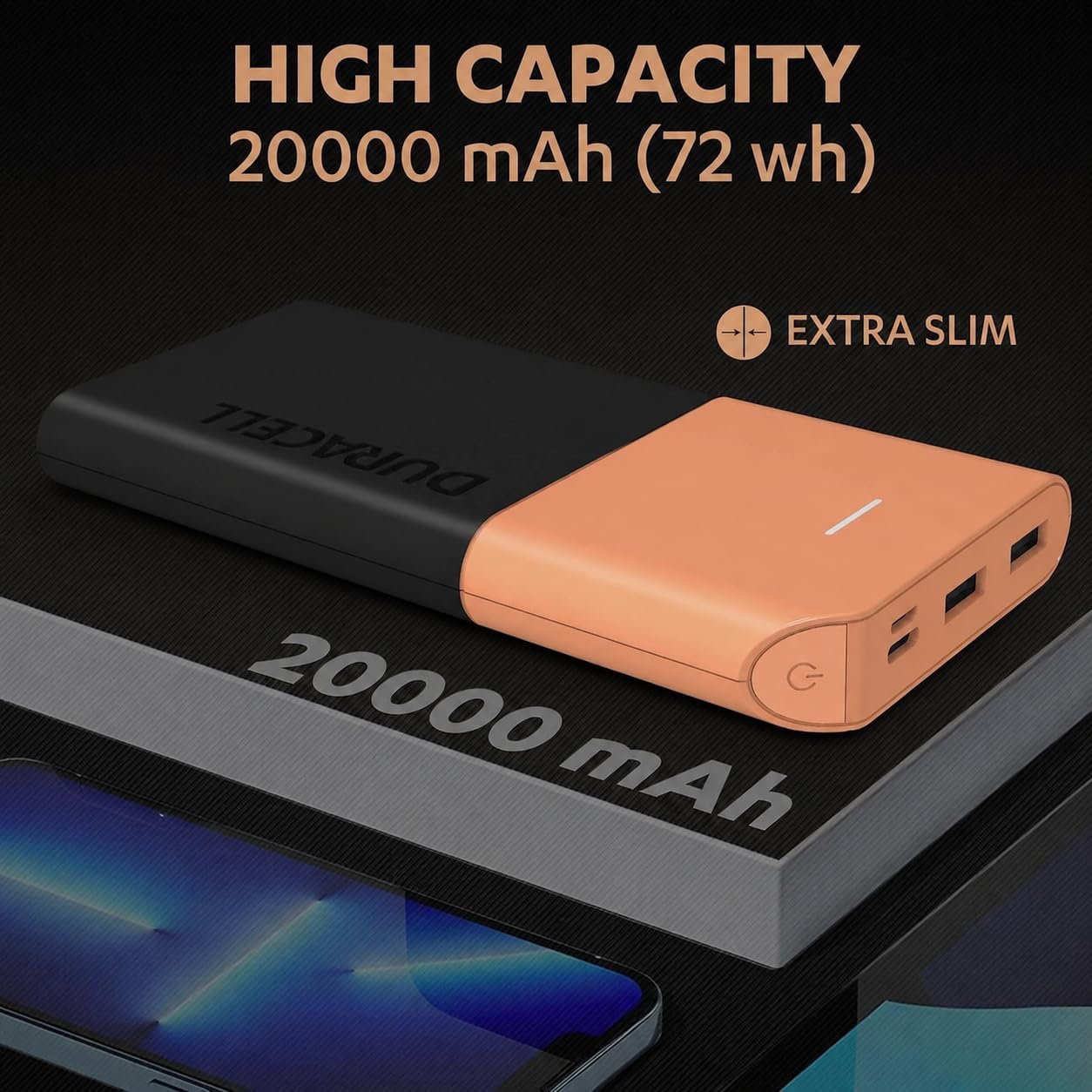Duracell 20,000mAh 22.5W Power Bank — image 2