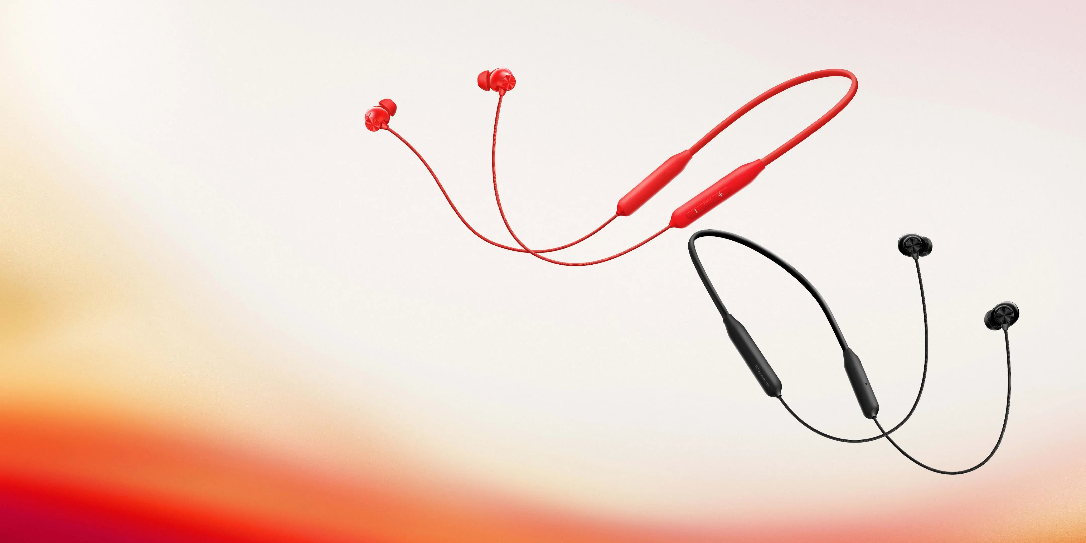 OnePlus Bullets Wireless Z3 colour illustration: red and black shown; the linked Amazon model is black.